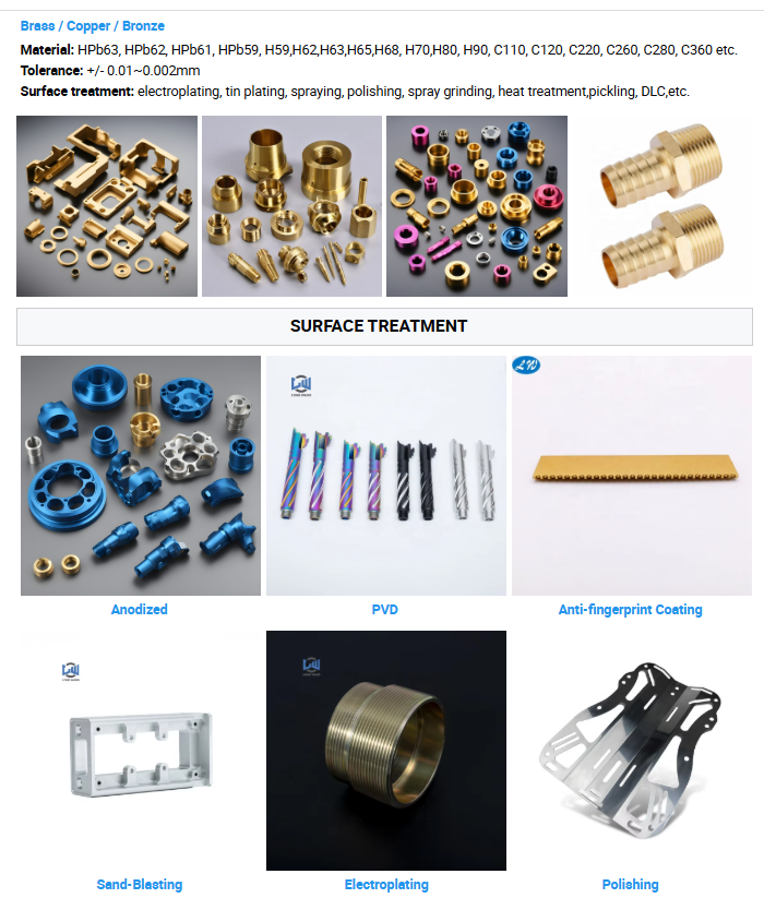 High Precision CNC Processing Precision Milling Service Anodized Aluminum Parts Custom Machined Parts
