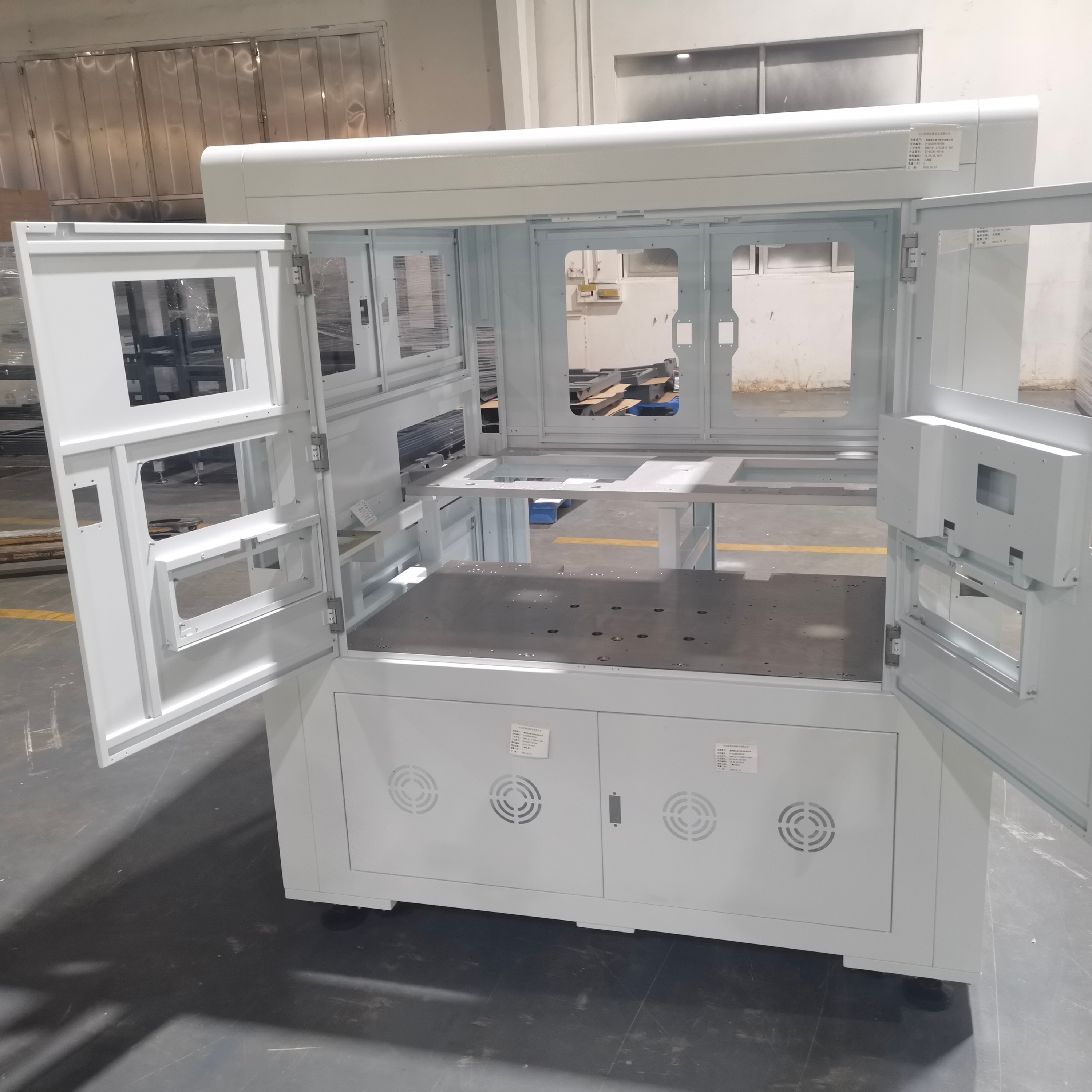 Custom Equipment Enclosure CNC Processing Cabinet  Aluminum Parts  Stainless Steel Sheet Metal Stamping Precision Welding Service