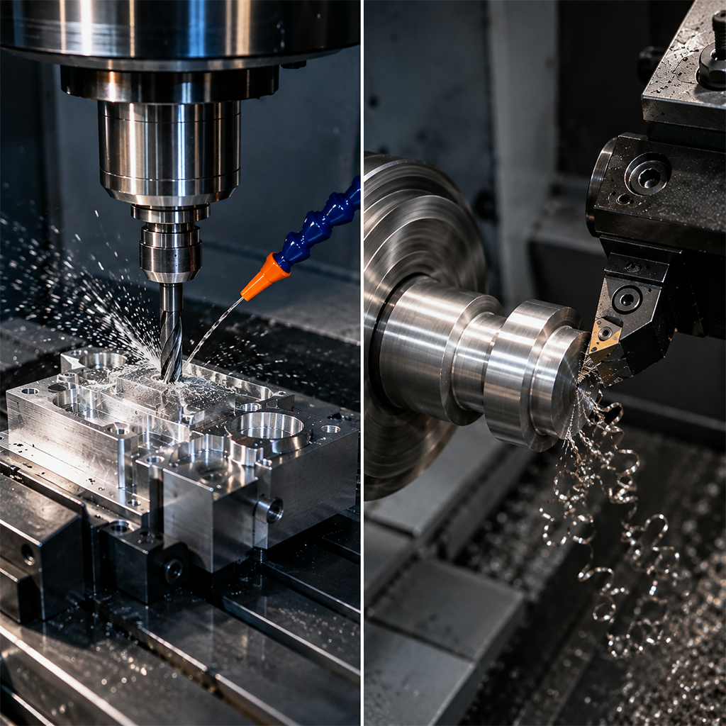 CNC Turning vs Milling: Key Differences, Costs, Applications & How to Choose